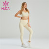 Sexy Contrast Sports Bra And Leggings Suit Customization