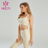 Sexy Contrast Sports Bra And Leggings Suit Customization