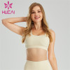 Two-color Lace-up Sports Bra Wholesale Manufacturer