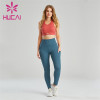 Wholesale Workout Clothes Leopard Fitness Loose athletic shirts Set