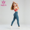 Wholesale Workout Clothes Leopard Fitness Loose athletic shirts Set