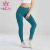 Wholesale Blue Slim-fitting Abdomen And Hip Leggings