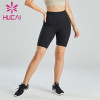 Black Simple Sports Running Cycling Shorts Wholesale