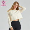 Pure Color Loose Ladies Sports Hoodie Wholesale