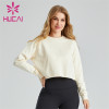 Pure Color Loose Ladies Sports Hoodie Wholesale