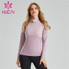 Up And Down Stitching Design Turtleneck Sweatshirt Wholesale