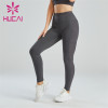 Ladies Black Pocket Design Fitness Leggings Custom Manufacture
