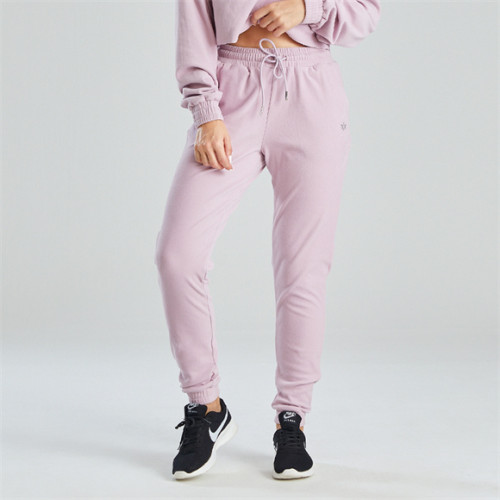 Light Pink Comfortable Ladies Sweatpants Wholesale