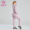 Ladies Loose Sweater And Sweatpants Suit Customization