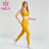 Orange Yellow Yoga Sports Suit Custom Wholesale