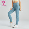 Ladies Light Blue Slim Fit Leggings Wholesale