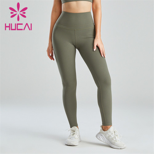 Custom Ladies High waist Sports Running Leggings Factory Manufacturer