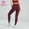 Ladies Crimson Fitness Yoga Leggings Wholesale