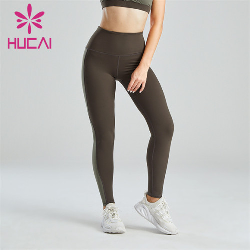 Women's Two-tone Fitness Yoga Leggings Wholesale