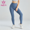 Ladies Blue Slim Yoga Leggings Wholesale