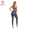 Factory Custom gym wear Manufacture Yoga Bra Leopard Print Fitness Clothes For Women