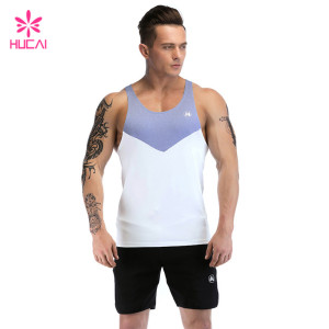 High Quality Custom Grey&White Tank Top Wholesale Manufacturer