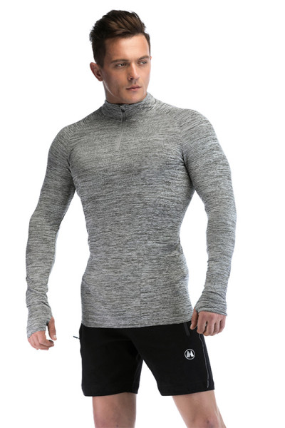 Fashion Custom Dark Grey Long Sleeve China Manufacturer