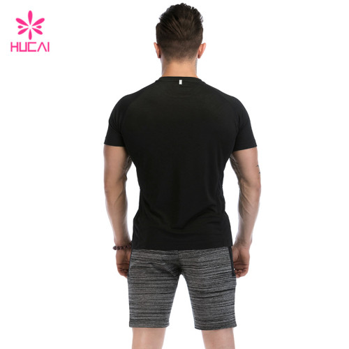 Hot Sales Custom  Black T-shirt Wholesale Manufacturer