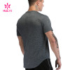 Hot Sales Custom Gym Wear Grey T-shirt Factory Manufacturer Supplier