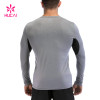 Fashion Custom Black&Grey Long Sleeve Factory Manufacturer Private Label
