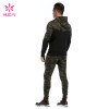 Private Label Fashion Custom Camouflage long sleeve Gym Hoodie China Manufacturer