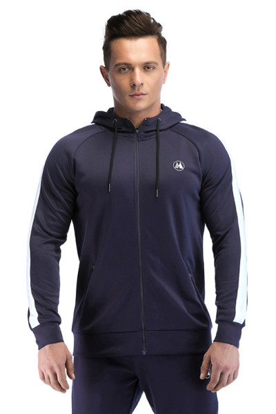 Factory Fashion Black And White Gym Hoodies Custom Manufacture Activewear Suppliers