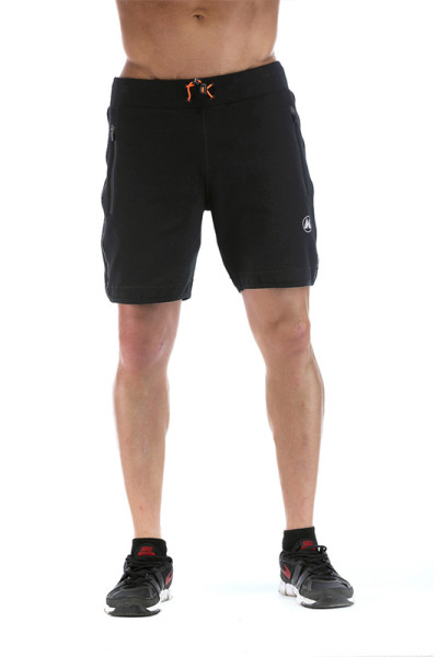 Fashion Custom LOGO Black Gym Shorts Custom Manufacturer Supplier