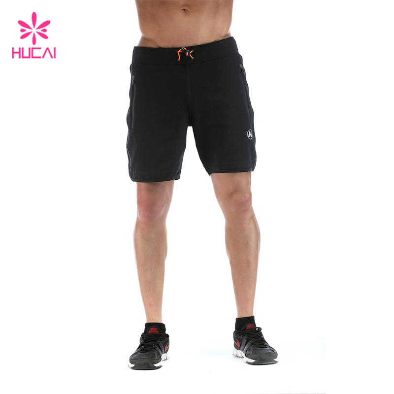  Black Gym Shorts Custom 
