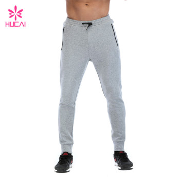 Private Label Fashion Custom Men Light Grey  Joggers Factory China Manufacturer
