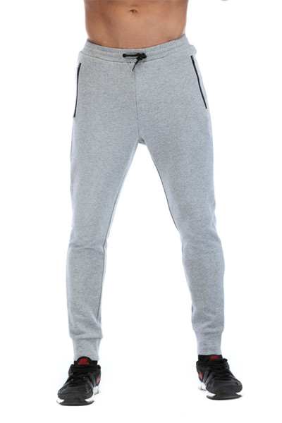 Private Label Fashion Custom Men Light Grey  Joggers Factory China Manufacturer