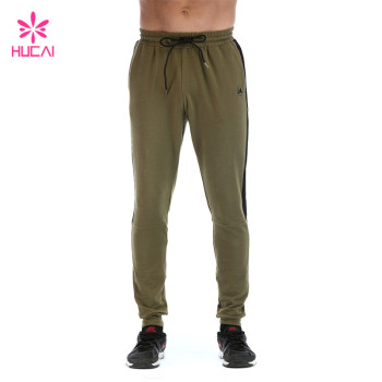 Fashion  Men Dark Green Joggers China Custom Activewear Manufacturer