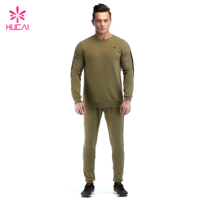 Fashion  Men Dark Green Joggers China Custom Activewear Manufacturer