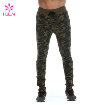 Fashion Custom Fitness Clothing Manufacturer Men Camouflage Joggers China Factory