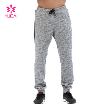 OEM Fashion Custom Men Running Stripe Grey Joggers Factory Fitness Apparel Supplier