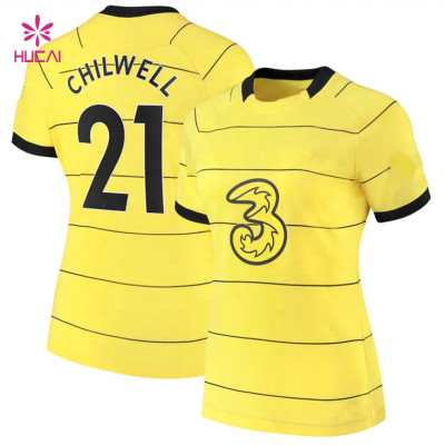 100% Polyester Sublimation Camisetas Football Jerseys Kits Custom Mens Uniforms Wear Set With Logo