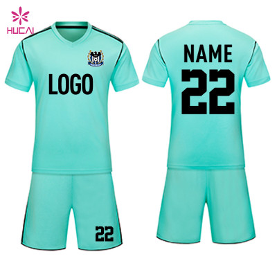Custom New China Manufacture Men Sportswear Soccer Uniform Kids Football Jersey Set