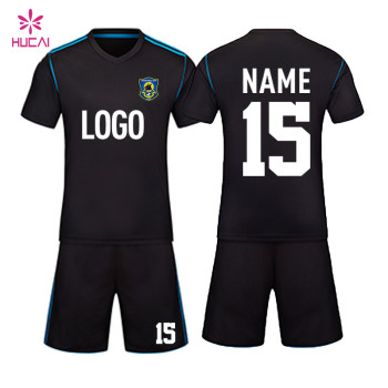 Custom New China Manufacture Men Sportswear Soccer Uniform Kids Football Jersey Set