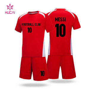 Custom OEM Tracksuit Soccer Clothing 100% Polyester Sublimation Football Jersey