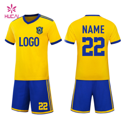 Custom Breathable Team Wear Football Shirts Football Shirt Youth Soccer Jersey