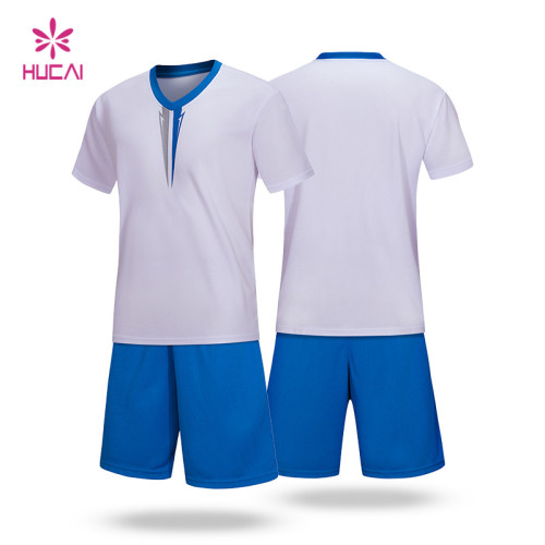 Custom Made Soccer Uniform Plain Latest Design Sports Jersey Factory Manufacturer