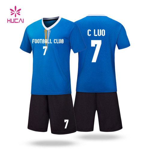 Custom Sublimated Made Soccer Uniform Plain Latest Football Shirts Design Soccer Wear Original Grade Football Sports Jersey