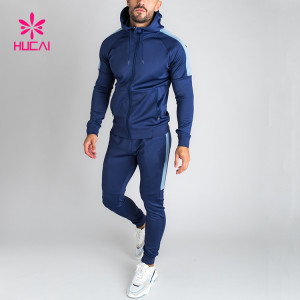 OEM Men's Outdoor Fitness Coat Running Sports Tracksuits Activewear Suppliers