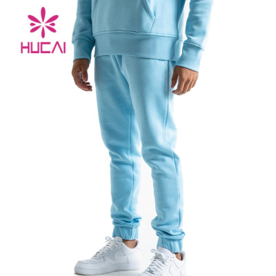OEM High Quality Outdoor Warm Cotton Poly Sky Blue Soft Active Suit Custom Manufacture