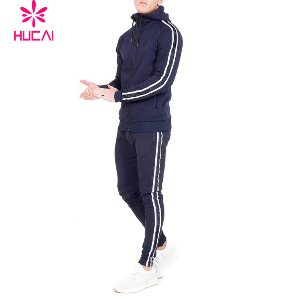 high quality fitness male joggers training sports tracksuits Factory Manufacturer