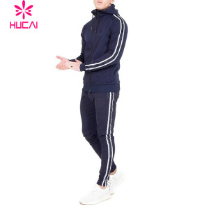 high quality fitness male joggers training outdoor wear sports tracksuits Factory Manufacturer