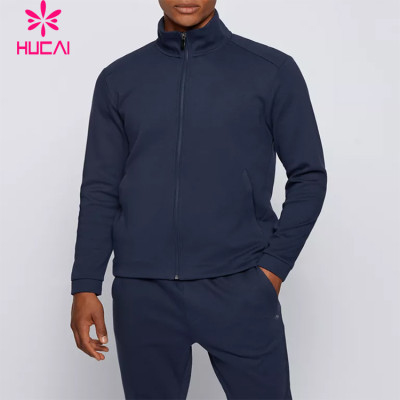 wholesale custom logo  outdoor sportswear tracksuit slim fit street wear plain sweat suits