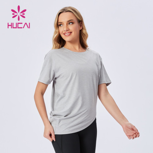 Private Label Gym Clothes Fitness T shirts China Manufacturer