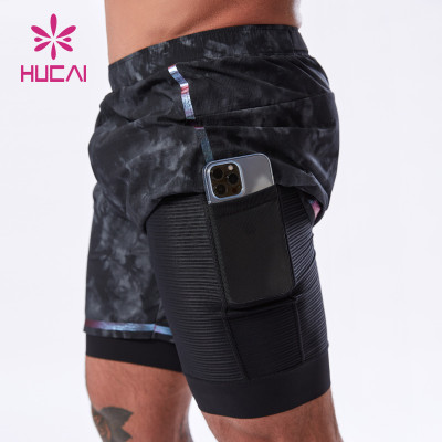 ODM comfortable fabric activewear shorts men china suppiler fitness clothing manufacturer