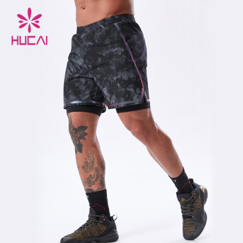 ODM comfortable fabric activewear shorts men china suppiler fitness clothing manufacturer